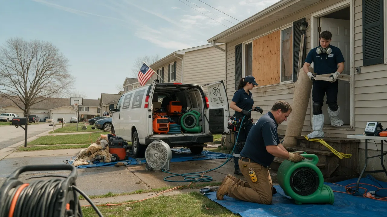 Water Damage Restoration in Durango, IA near me